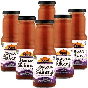 Jamun Shikanji - 6.7 fl oz (200 ml) Pack of 6 - Rani Brand Authentic Indian Products - 1 of 4