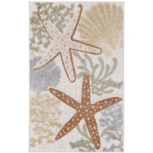 Nourison Aloha Ocean Starfish Indoor/outdoor Area Rug - 1 of 4