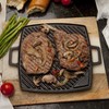 Bayou Classic 14-in Reversible Square Griddle - 3 of 4