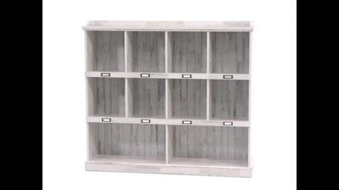 47&#34; Barrister Lane Bookshelf White Plank - Sauder, 2 of 7, play video