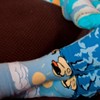 Rubber Duck Swimming Over a Waterfall Socks (Men's or Women's Sizes) - 2 of 4