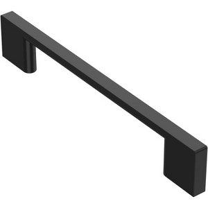 attop 10 Pack Matte Black Cabinet Pulls, 5 Inch(128mm) Hole Centers Cabinet Handles Kitchen Hardware Rectangle Pulls for Drawers and Cabinets - 1 of 1
