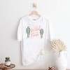 Simply Sage Market Women's Wild and Free Cactus Short Sleeve Garment Dyed Tee - 3 of 3