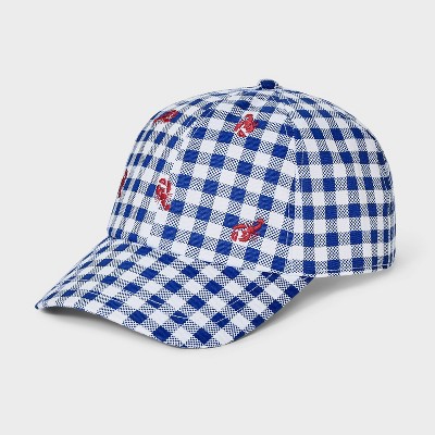 Lobster Embroidery Baseball Hat - Universal Thread™ Blue