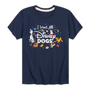 Boys' - Disney - Cats & Dogs Short Sleeve Graphic T-Shirt - 1 of 4