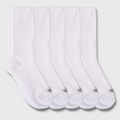 Canada Weather Gear Women's 5-Pack Cushioned Crew Socks, Size 4-10