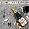 Tirrinia Wine Opener Gift Set, Wine Corkscrew Opener Raffle Gift for Game Winners Adults, Bridal Shower Prizes, Wine Opener Kit Gift Idea - 2 of 4