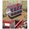 GustoWave 8-Compartment Chicken Nest Box  with Egg Collection Tray and 8 Fake Training Eggs - 2 of 4