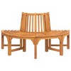 Tree Bench Reddish Brown Solid Eucalyptus Wood with an Oil Finish - 3 of 4