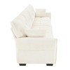 142" Chenille Modular 4-Seater Sectional Sofa - 3 of 4
