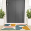 Colour Poems Bold Minimalism XXII Looped Vinyl Welcome Mat - Society6 - 2 of 4