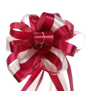 Unique Bargains Large Big Pull Bow Gift Wrapping for Wedding Car Baskets Presents 10 Pcs - 1 of 4