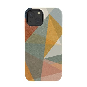 Little Arrow Design Co modern triangle mosaic multi Tough Tough iPhone 15 Case - Society6 - 1 of 1