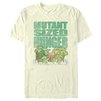 Men's Teenage Mutant Ninja Turtles Distressed Mutant Sized Hunger T-Shirt