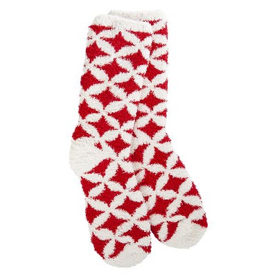 World's Softest Knit Pickin' - Fireside Crew - Retro Diamond Holiday