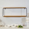 VIP Wood 24 in. Brown 2 Tier Wall Shelf - 3 of 4