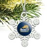Averett University Cougars Logo Metal Snowflake Christmas Tree Holiday Ornament - 2 of 3