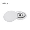 Unique Bargains Metal Shank Round Cloth Covered DIY Sewing Buttons 20 Pcs - 3 of 4