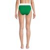 Lands' End Women's Chlorine Resistant Reversible Ultra High Leg High Waisted Bikini Swim Bottoms - 2 of 4