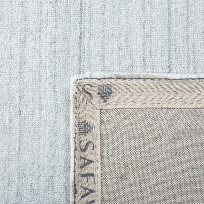 Mirage Dark Gray Hand Loomed Viscose Runner Rug