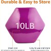 Basics Vinyl Coated Dumbbell Hand Weights - 3 of 4
