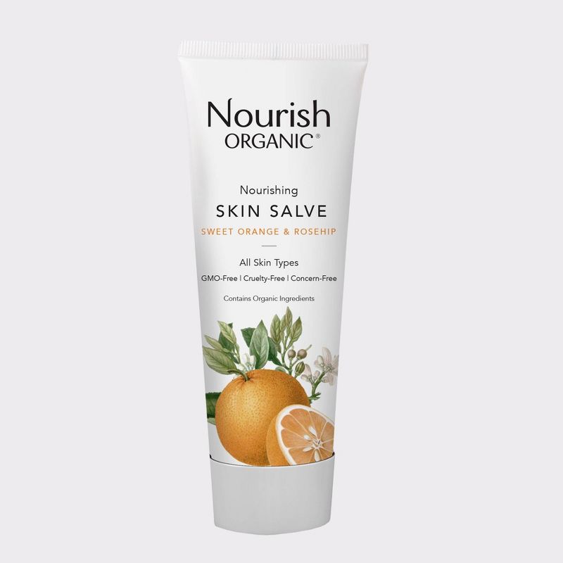 Nourish Organic Skin Salve Citrus, Sweet Orange and Rosehip - 3 fl oz, 1 of 5