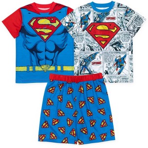 DC Comics Justice League Batman Pajama Shirts and Shorts Little Kid to Big Kid - 1 of 4