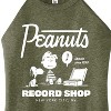 Women's - Peanuts - Record Shop Graphic High Neck Tank - 2 of 4
