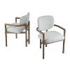 NicBex Dining Chairs Set of 2,Upholstered Kitchen Chair with Curved Back for Dining Room,Kitchen - 4 of 4