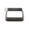 Silikomart "Kit Tarte Ring Square Silicone Mold,6 Cavities, Each 2.63" x 2.63" x 0.59" High, Plus 6 Heat-Resistant Cutting Rings - 2 of 3