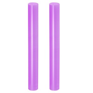 Unique Bargains DIY Crafts Acrylic Round Tube Non-Stick Durable Smooth Clay Roller 2 Pcs - 1 of 4