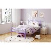 Twin Size Metal Bed Frame,  Bed Frames with Headboard , Metal Platform Bed Frame with Footboard,Steel Slats Support,Easy Assembly - 2 of 4