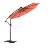Kumasinova 10 FT Rust-Resistant Market Umbrella,Offset Patio Umbrella with Adjustable Tilt,Outdoor Umbrella for Garden,Poolside& Beach - 2 of 4