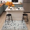 5x7 Washable Area Rugs Oriental Vintage Throw Carpet for Living Room Bedroom Children's Room Non Shedding Tribal Distressed Area Rugs Grey - 3 of 4
