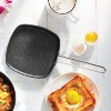 Starfrit Breakfast Collection 6-In. Mini Griddle with Stainless Steel Wire Handle, Yellow - image 4 of 4