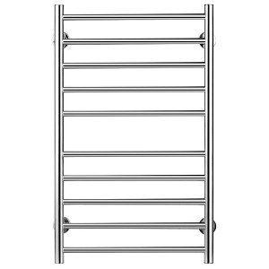 Costway Electric Towel Rail Rack 10-bar Rung Heated Bathroom Warmer Steel - 1 of 4