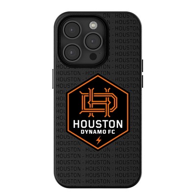 Keyscaper Houston Dynamo Text Backdrop MagSafe Compatible Cell Phone Case for iPhone 16