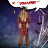 Slickblue 8.2ft Halloween Scarecrow Decoration with LED Lights, Sound & Motion for Yard & Garden Display - 4 of 4