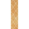 Cole Minimalist Diamond Trellis Round Area Rug - JONATHAN Y - 2 of 4