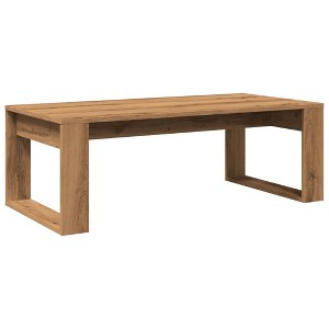 vidaXL Coffee Table Artisan Oak Engineered Wood Medium Durable - 1 of 4