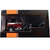 1966 Mack R-Series Truck Tractor Dark Red Metallic with Silver Stripes 1/43 Diecast Model by IXO Models - 4 of 4