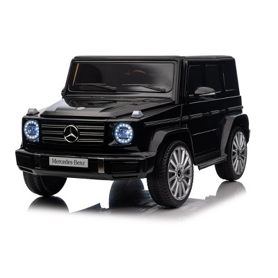 Lomsoe Licensed Mercedes-Benz G500,24V Kids ride on toy 2.4G W/Parents Remote Control,electric car for kids,Three speed adjustable,Power display
