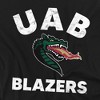 University of Alabama at Birmingham Official Blazers Logo Adult T-Shirt, Black - image 2 of 4