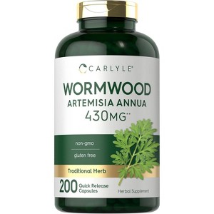 Carlyle Sweet Wormwood 430mg | 200 Capsules - 1 of 4
