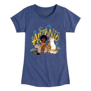 Girls' - Encanto -  Fitted Short Sleeve Graphic T-Shirt - 1 of 4