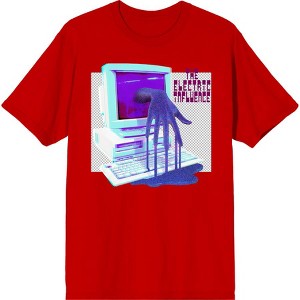 Low Poly Y2K Trend The Electric Influence Adult Crew Neck Short Sleeve Tee - 1 of 2