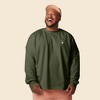 Dalix Astronaut Embroidered Cotton Classic Fit Long Sleeve Crewneck Tee Shirt Mens - 3 of 4