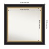 Amanti Art Sierra Non-Beveled Wood Framed Bathroom Vanity Wall Mirror - 3 of 4