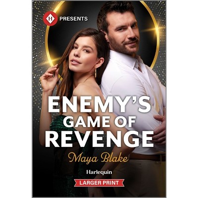 Enemy's Game of Revenge - Large Print by  Maya Blake (Paperback)
