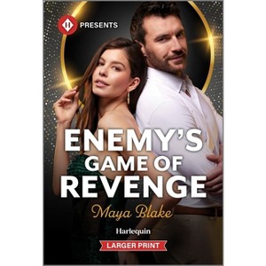 Enemy's Game of Revenge - Large Print by  Maya Blake (Paperback) - 1 of 1